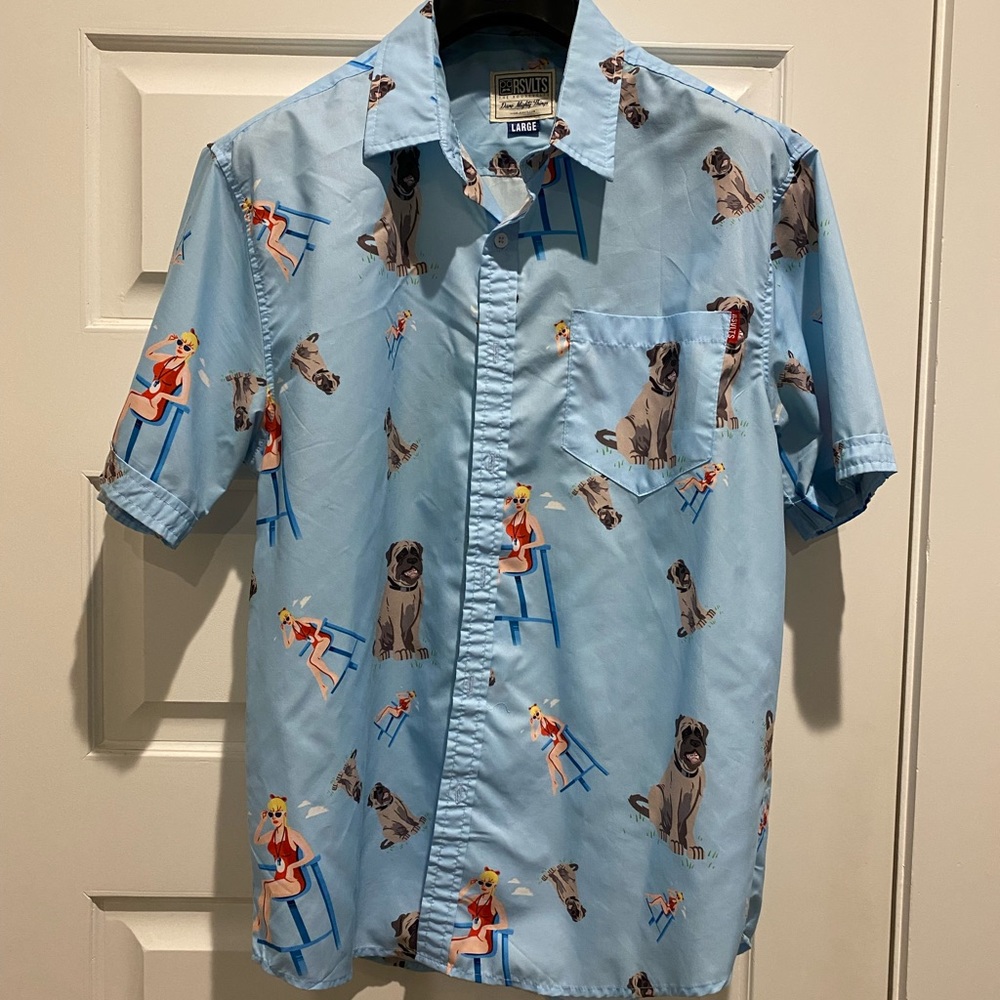 Sandlot button down shirt